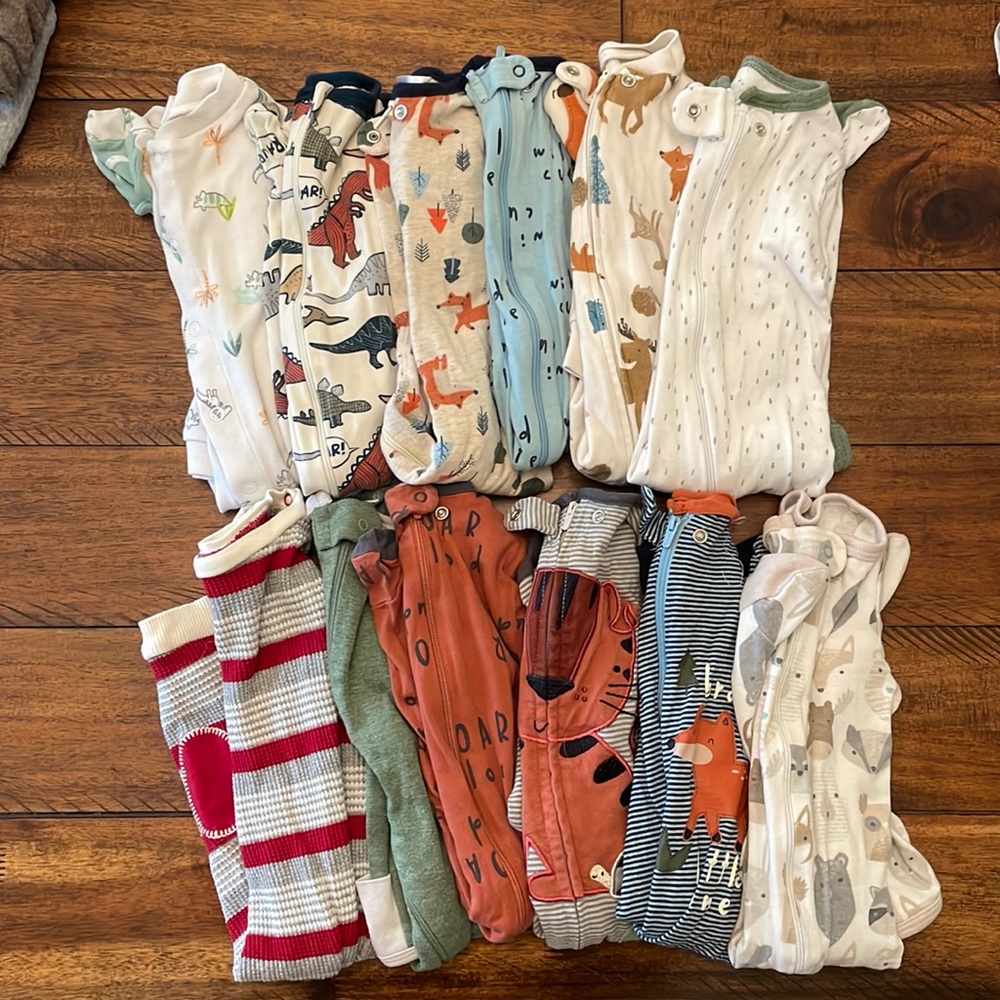 12 footed Jammies